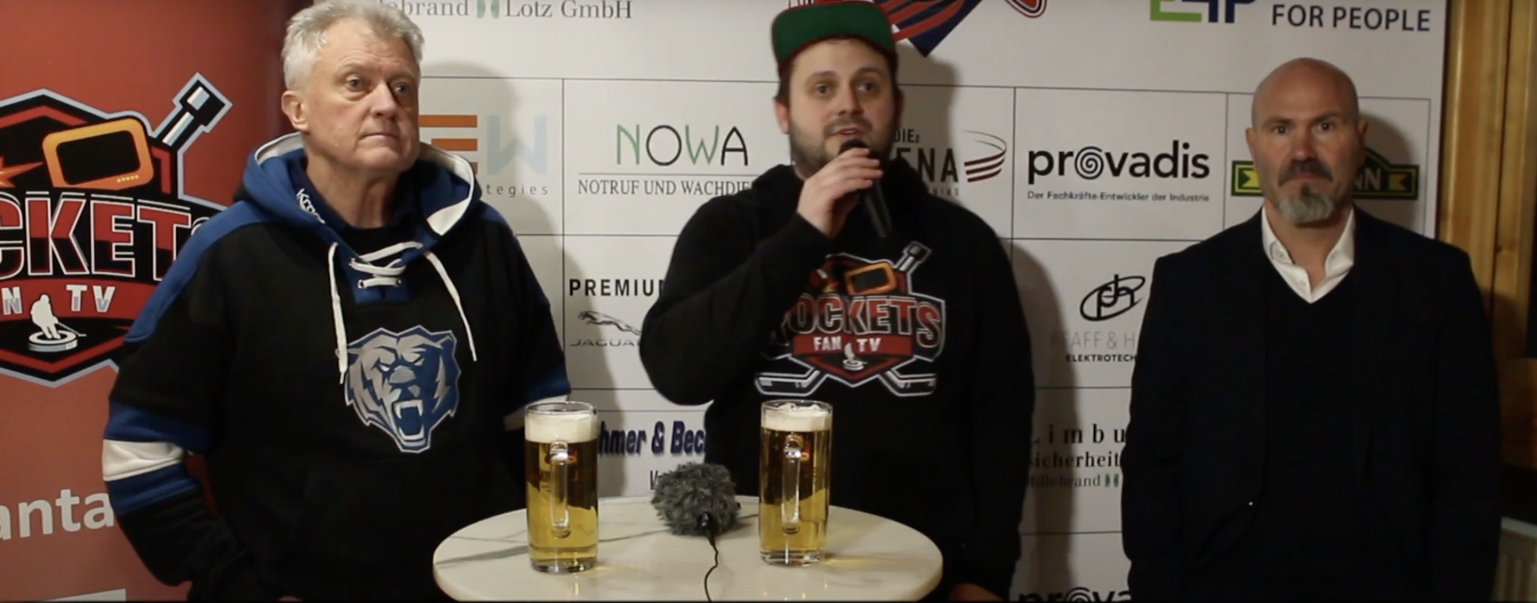 Rockets Fan TV - Pressekonferenz Spiel gegen EHC Neuwied 19012020