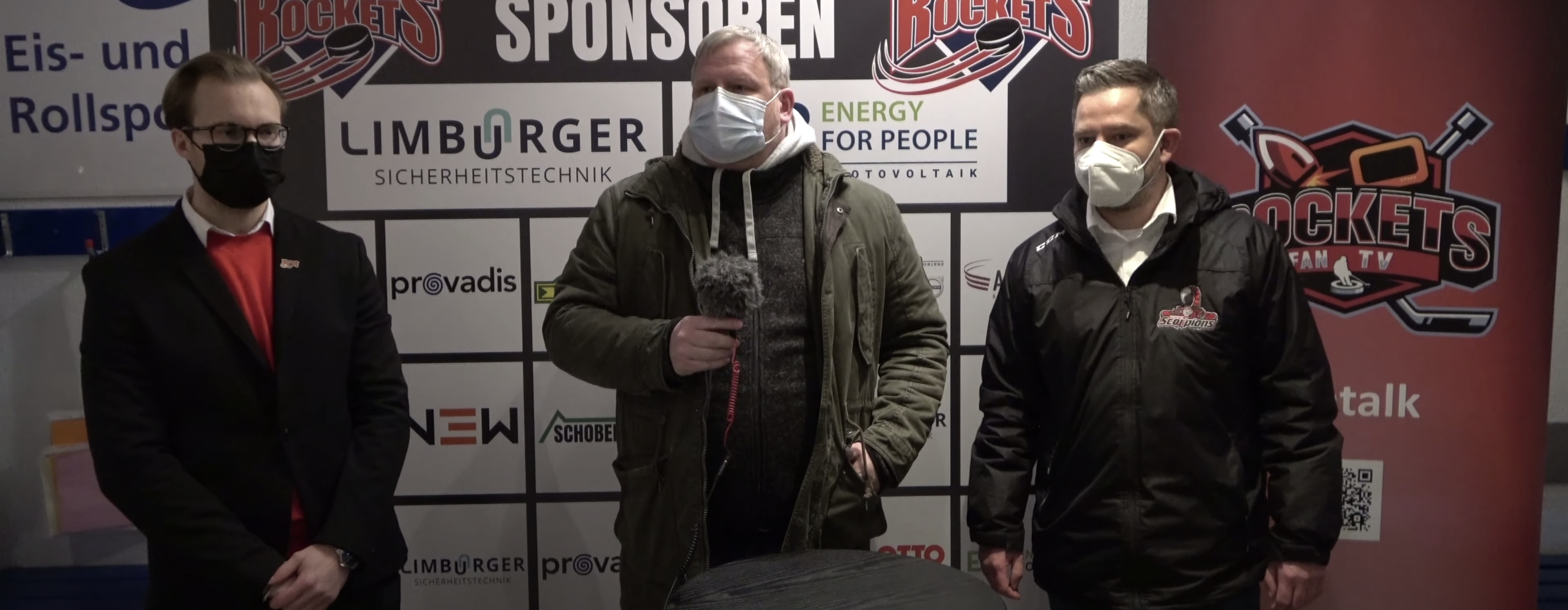 Rockets Fan TV - Pressekonferenz Spiel EG Díez Limburg Vs Hannover Scorpions 12032021