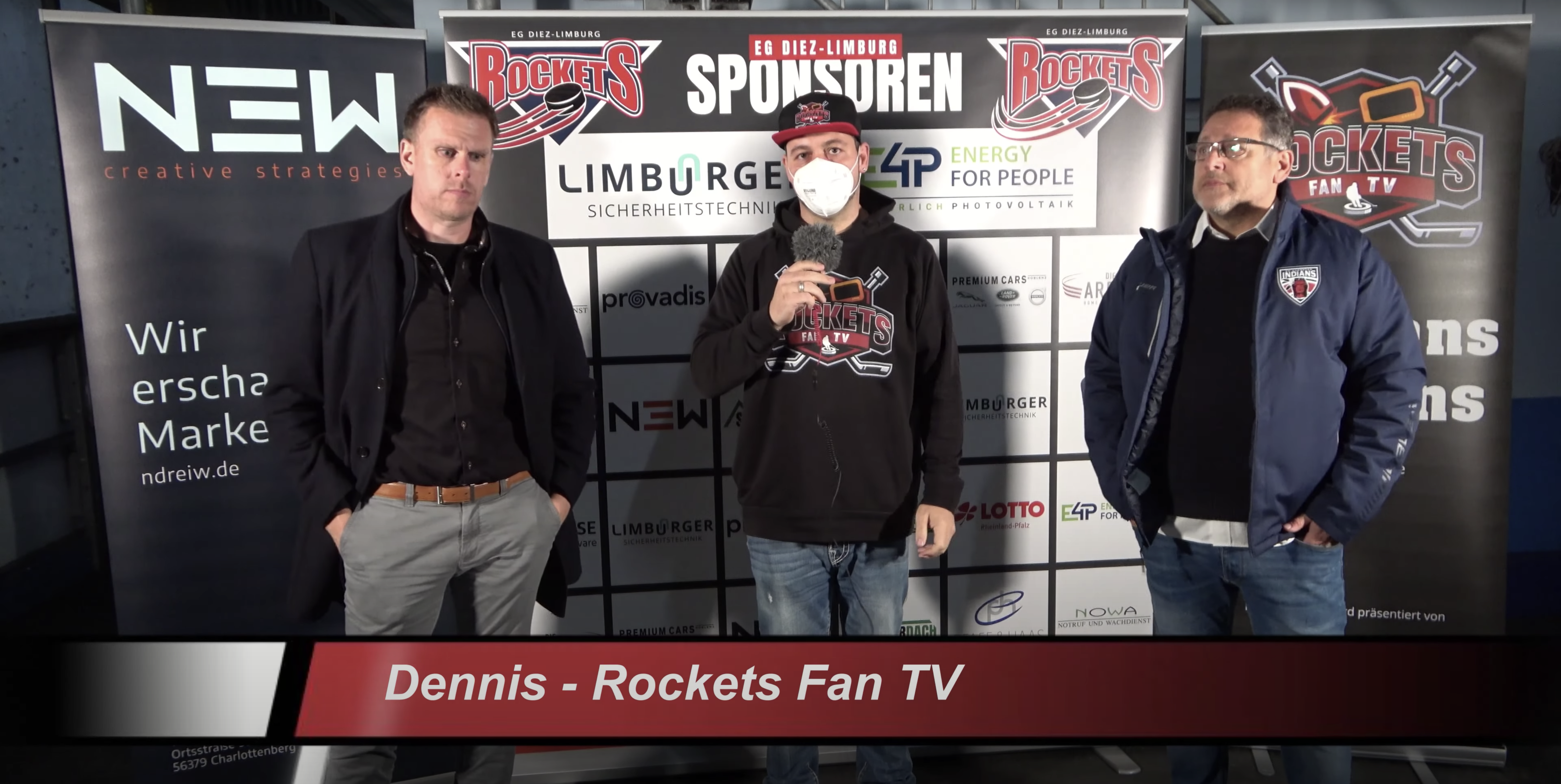 Rockets Fan TV - Pressekonferenz Spiel EG Diez Limburg Vs Hannover Indians 26092021