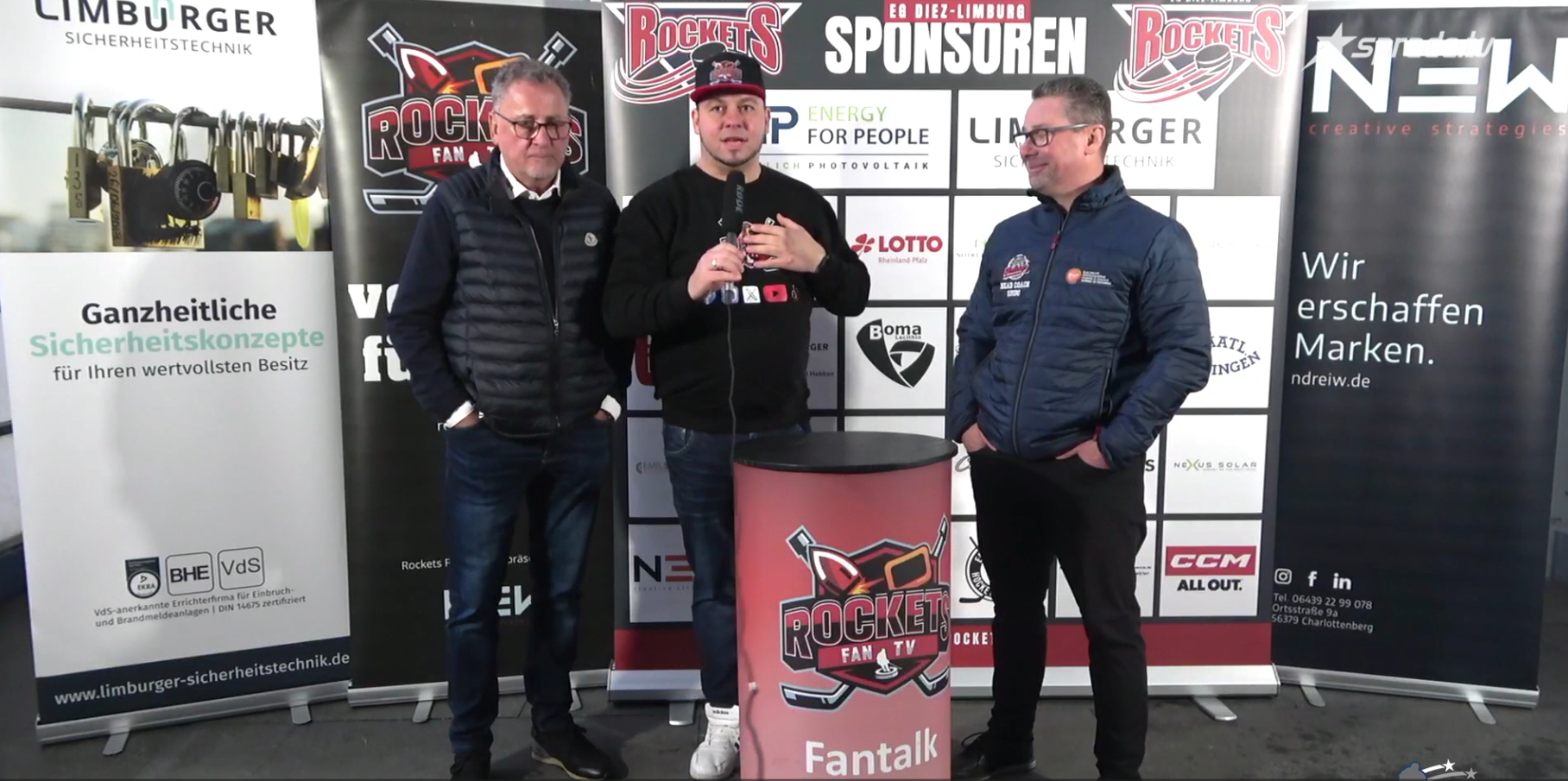 Pressekonferenz Spiel EGDL vs. Bulldogs de Liege 06102024