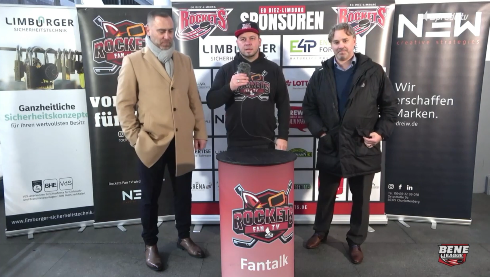 Pressekonferenz Spiel EG Diez-Limburg vs. Unis Flyers Heerenveen
