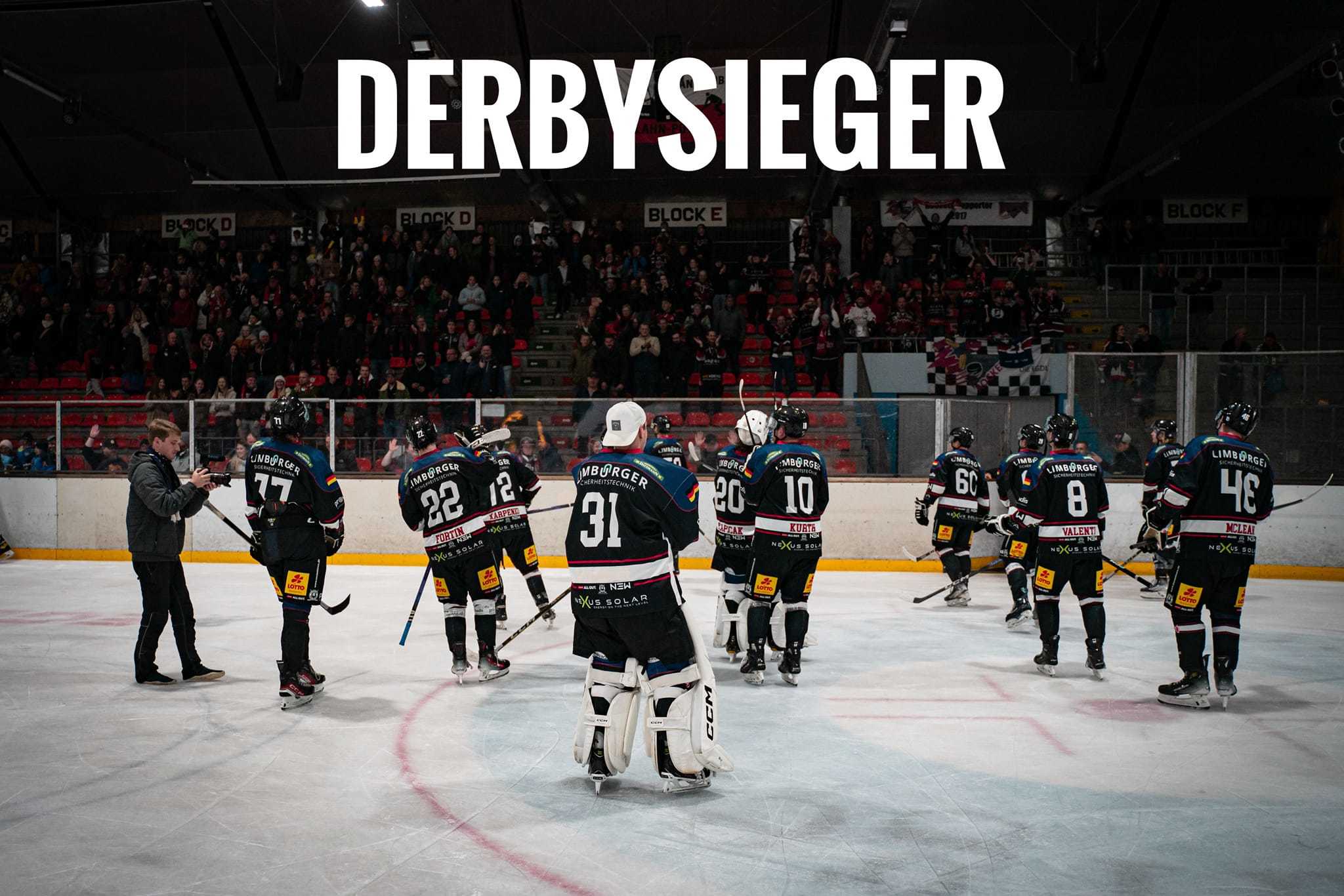 Pressekonferenz nach dem Spiel der EG Diez-Limburg vs. EHC Neuwied