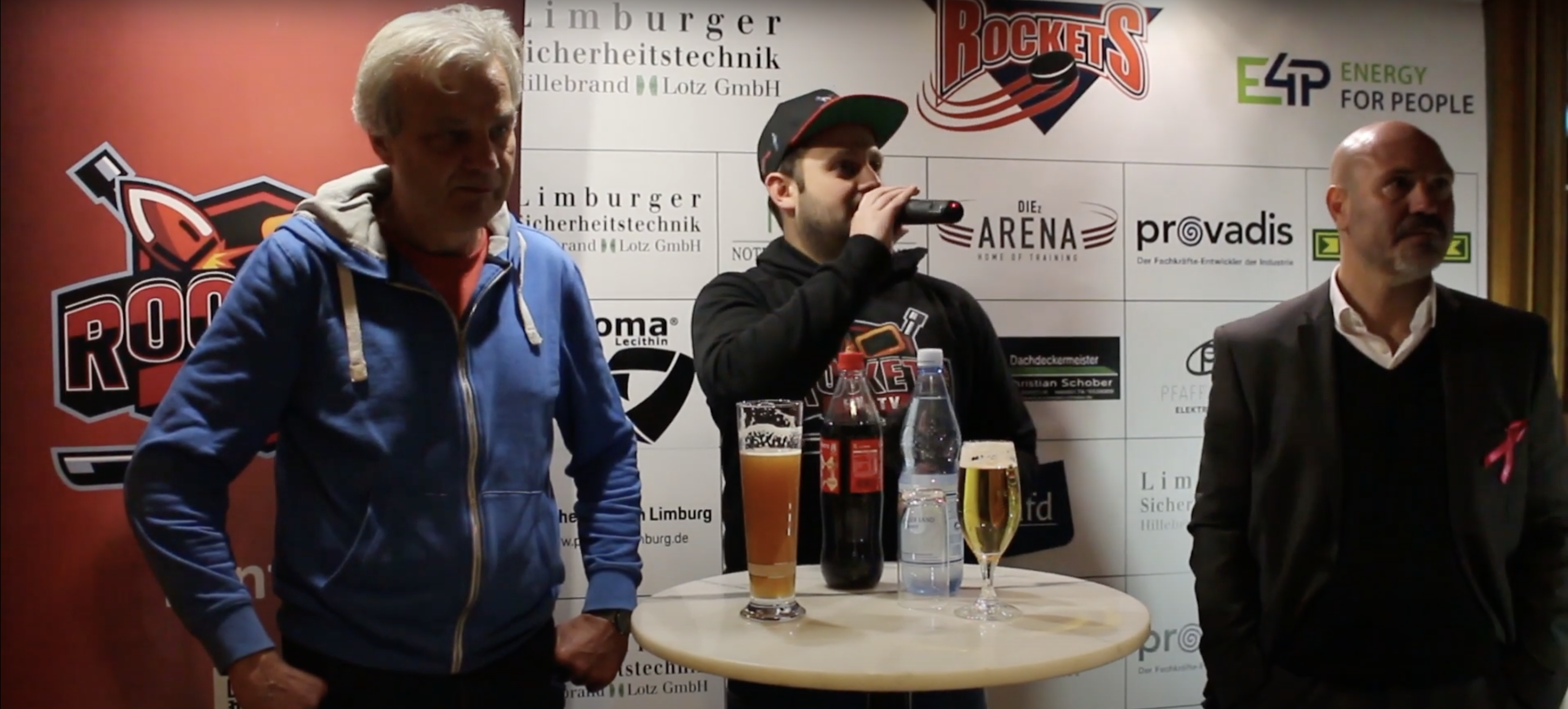 Rockets Fan TV - Pressekonferenz Spiel gegen Hammer Eisbären 27102019
