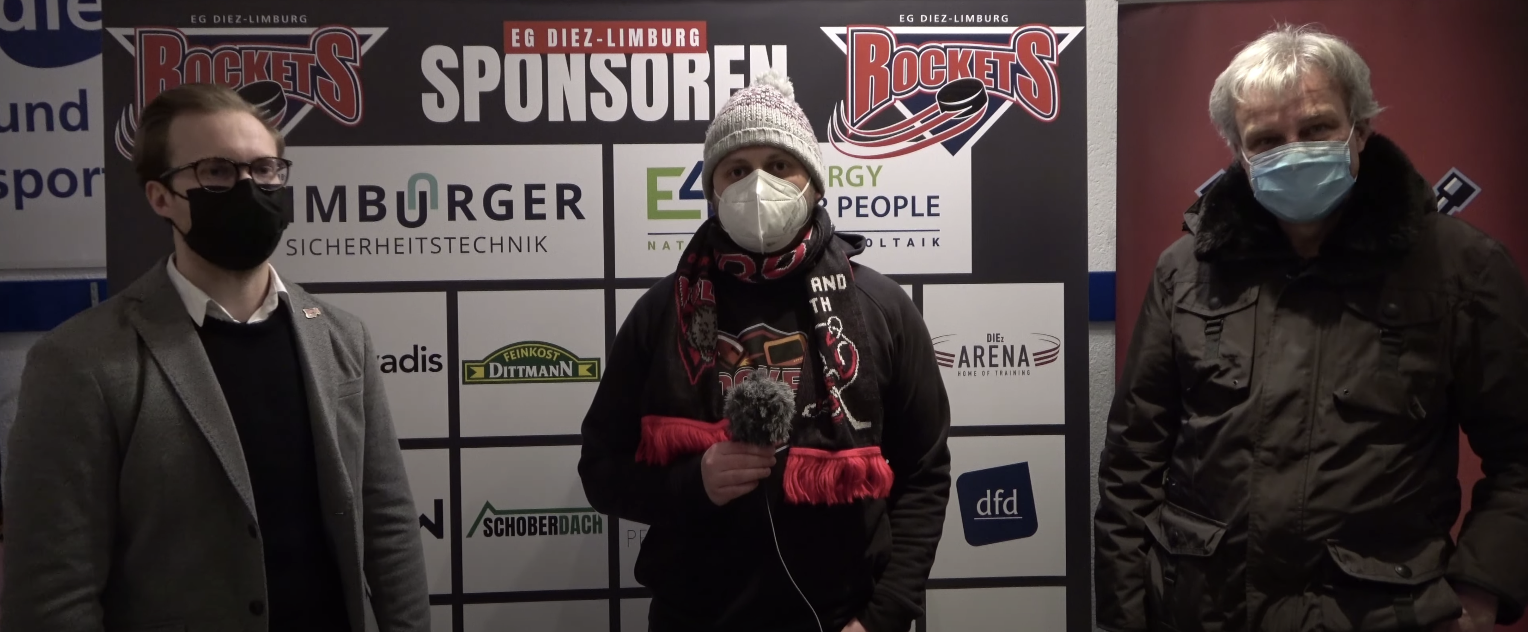 Rockets Fan TV - Pressekonferenz Spiel EG Diez Limburg gegen Hammer Eisbären 23032021