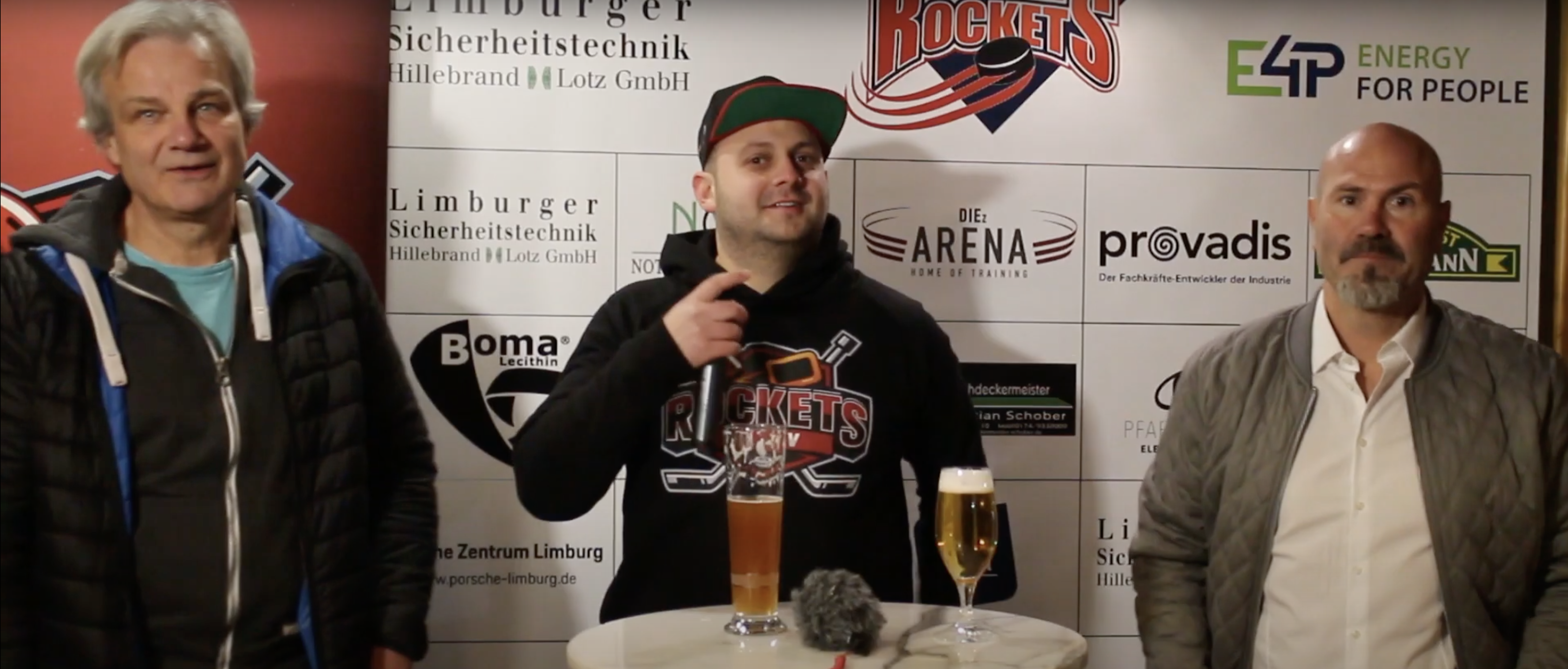 Rockets Fan TV - Pressekonferenz Spiel gegen Hammer Eisbären 24112019